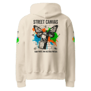 sudadera street canvas