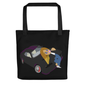 bolsa de tela con diseño